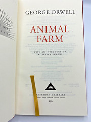 Animal Farm by George Orwell Deluxe Hardcover
