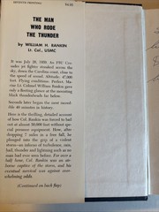RARE ~SIGNED The Man Who Rode Thunder by William H Rankin