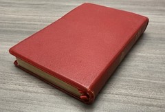 Oxford KJV Scofield Reference Bible 1945 Red Hand Grained MOROCCO Leather 187X