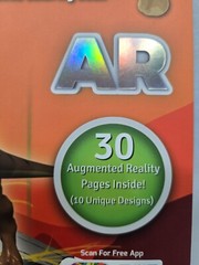 Dinosaur World AR Interactive 4D Coloring Book Augmented Reality Pukka 8421-FUN