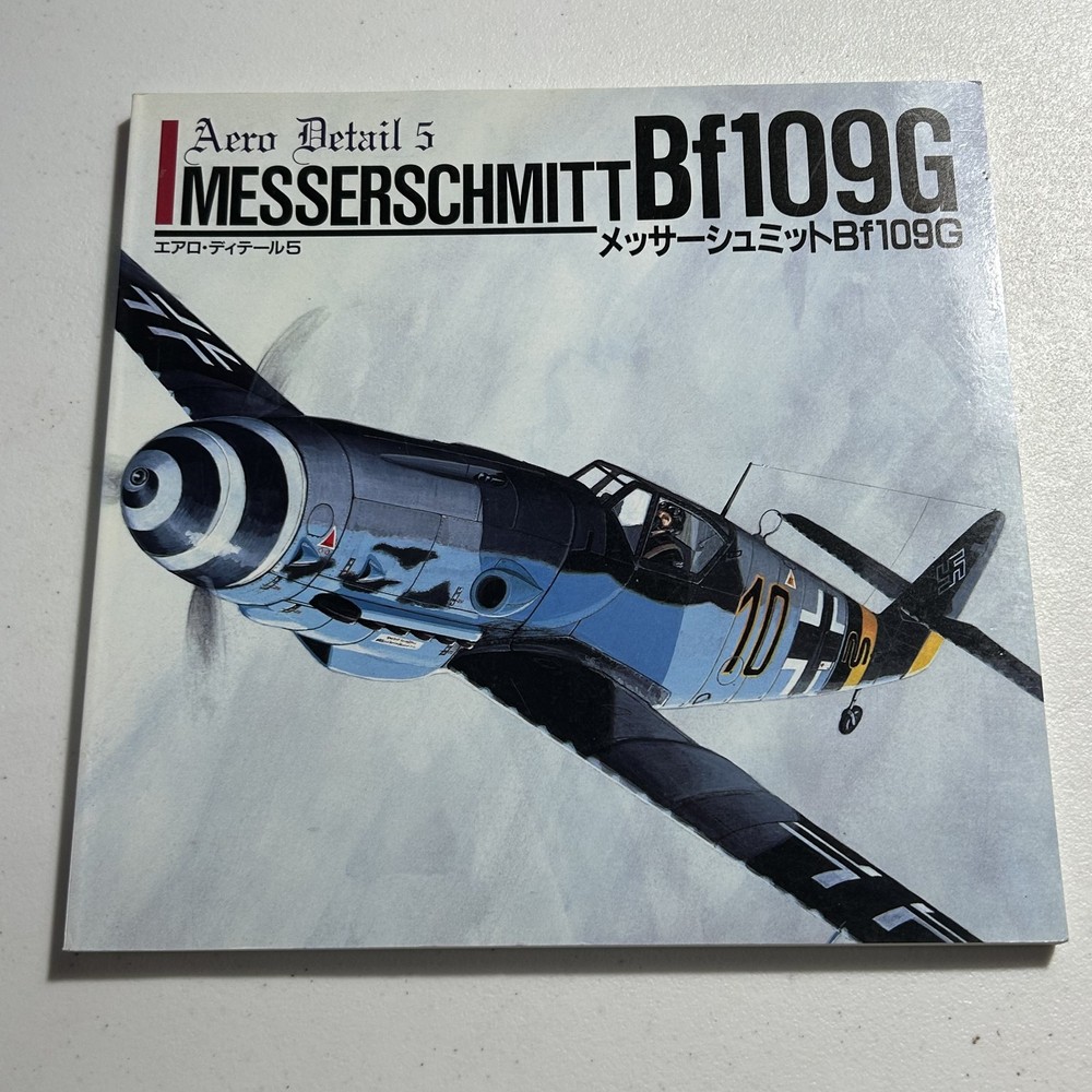 Aero Detail 5 Messerschmitt Bf109G Aircraft Model Reference Book WWII Aviation