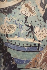 Great Tang Dynasty Wall Painting Art Book Vintage Asian History Illustrations