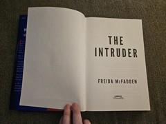 The Intruder Hardcover Freida McFadden Book Novel True Crime Fiction RARE📖🔪🩸