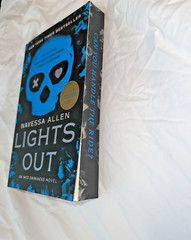 LIGHTS OUT By Navessa Allen STENCILED EDGES Barnes & Noble Exclusive Edition