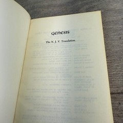 Genesis Tanakh NJPS Translation Jewish Bible Study Hardcover