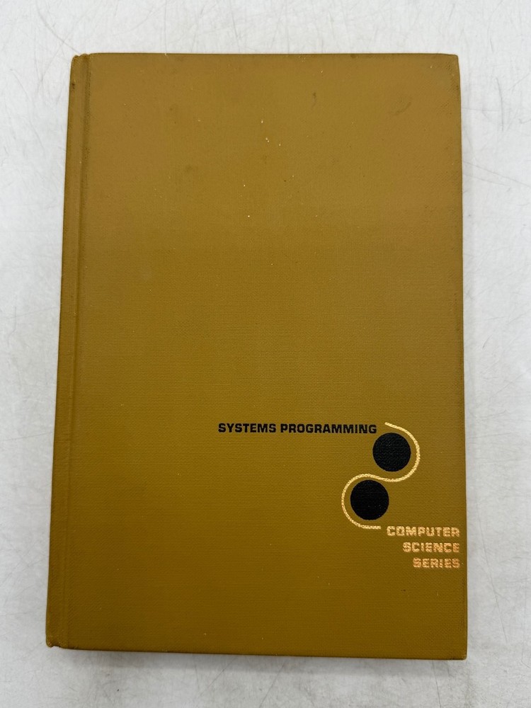 Systems Programming Donovan 1972 McGraw-Hill Computer Science Series