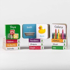 First Words 12 Mini Board Book Set for Early Learning