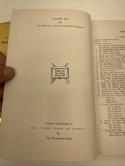 Mauser Rifles and Pistols – by W.H.B. Smith 1st Edition Printing 1946