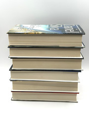 Lot Of 6 Daniel Silva Hardcover Novels Books – Fallen/Heist/English/Black Widow