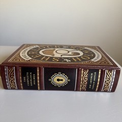 The Complete Sherlock Holmes by Sir Arthur Conan Doyle Leather Bound Hardcover
