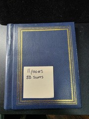 11-Pages 88-Pockets Dollar Bill Banknote Currency Paper Money Album 8″x9″