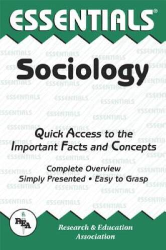 Sociology Essentials (Essentials Study Guides) – Paperback – GOOD