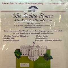 The White House Pop Up Book Robert Sabuda Pop Up Signed 1st edition 2016