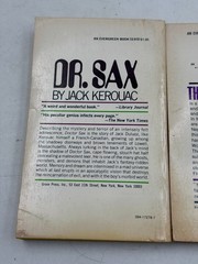 Jack Kerouac Paperback Lot 3 Books-Dr.Sax, On the Road, The Subterraneans