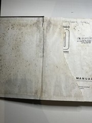 British Leyland Austin Morris 1-1 ½ Ton Series LD 260 -360 Factory Manual Book