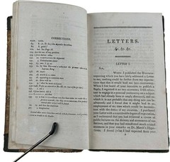 Letters on Unitarianism by Carpenter, Rare, 1809
