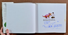 Lot of 2 Hardcover Dinotopia Picture Books James Gurney The World Beneath SIGNED
