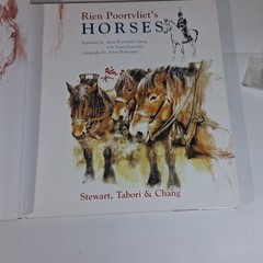 Rien Poortvliet’s Horses First Edition 1st Printing 1978 Hardcover
