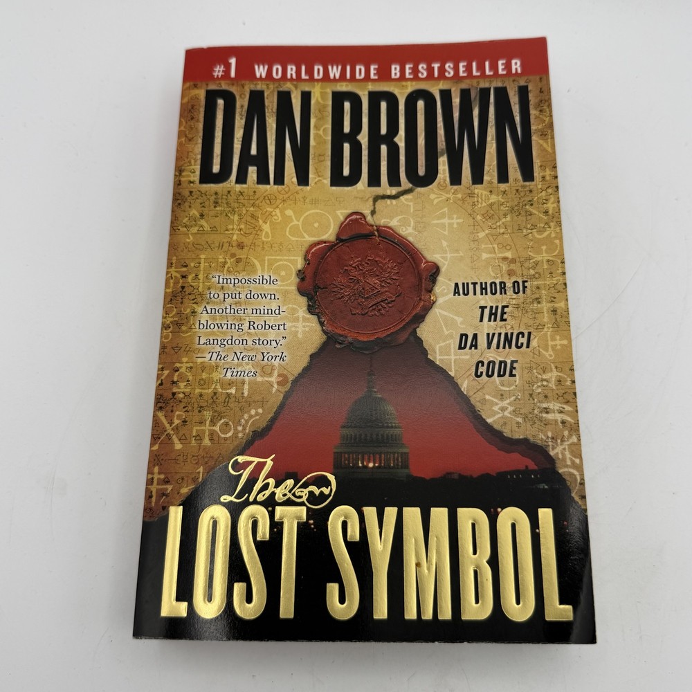 The Lost Symbol by Dan Brown – Robert Langdon Series Paperback Thriller Novel