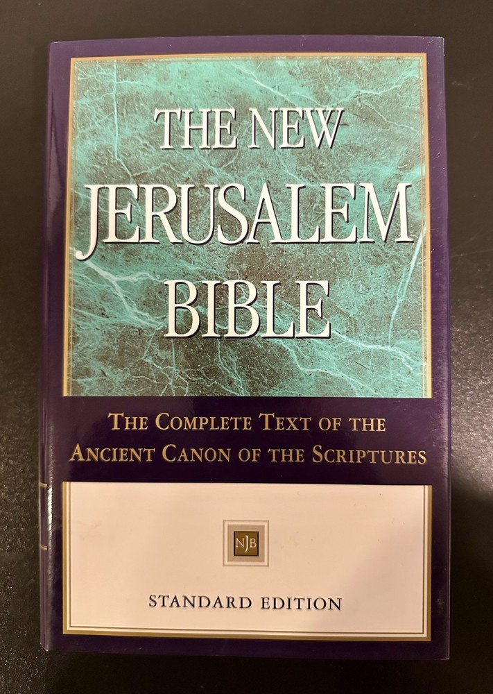 The New Jerusalem Bible: The Complete Text of the Ancient Cannon of Scriptures