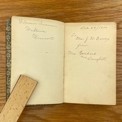 Vintage 1899 Prue And I George William Curtis Softcover Book