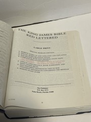 Word of God – King James Bible – Easy Reading Margin Edition