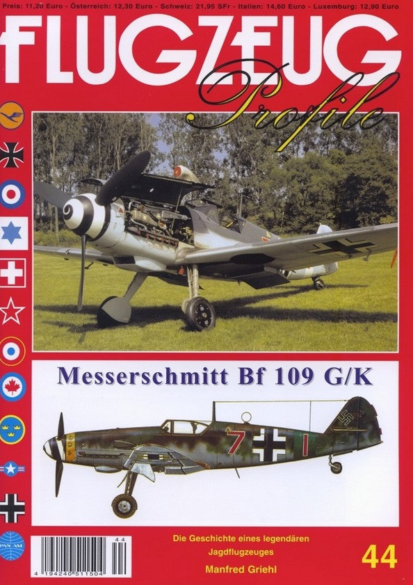 FLUGZEUG Profile Nr. 44 Messerschmitt Bf 109 G/K