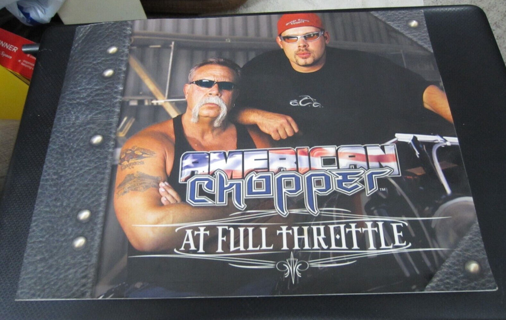 American Chopper at Full Throttle by Larry Erickson (2004, Paperback)
