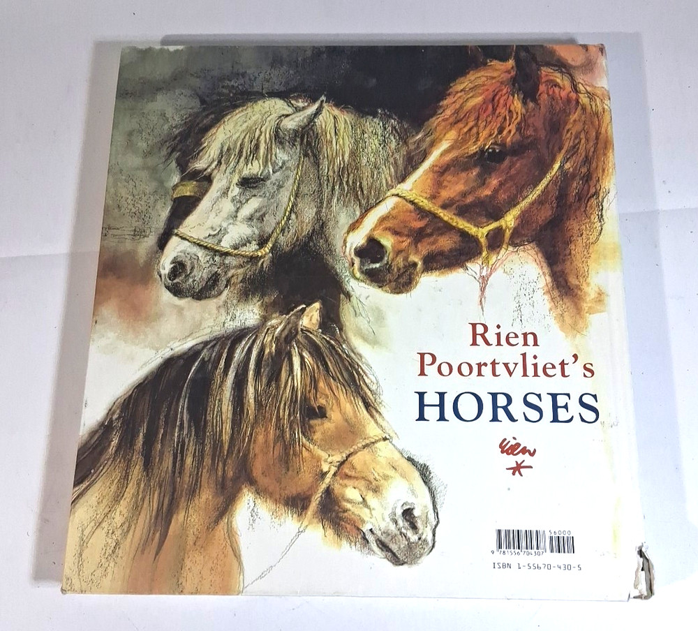 Rien Poortvliet’s Horses First Edition 1st Printing 1978 Hardcover