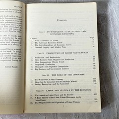 Economics Institutions and Analysis Gerson Antell 1974 AMSCO Textbook Vintage