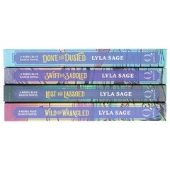 Rebel Blue Ranch Series by Lyla Sage: 4 Books Collection Set – Fiction – PB
