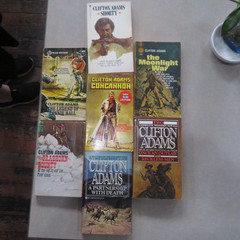 (Lot 283) 5 Western Genre books by Clifton Adams