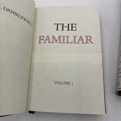 The Familiar Volumes 1-3 Book Lot Mark Z. Danielewski Thriller Suspense