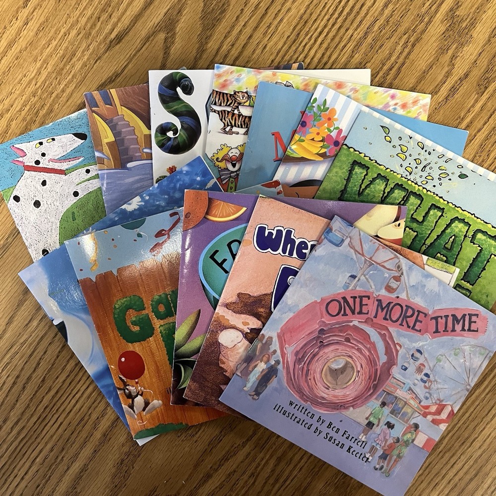 Fun 12 book lot for K – 1st early leveled readers friend plants animals dog