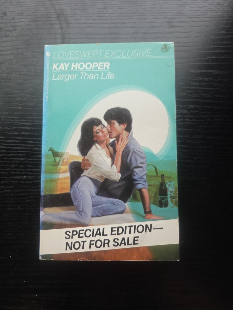 Larger Than Life By Kay Hooper Special Edition Not For Sale Love Swept Exclusive