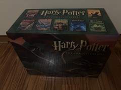 Harry Potter Paperback Boxset #1-7 by J. K. Rowling (2009, Hardcover) – GOOD