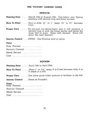 1944 The Victory Garden Guide 27 Page