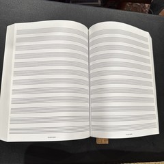 The Big Book of Staff Paper | 512 Pages of Perforated Music Manuscript Paper…