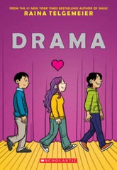 Drama: A Graphic Novel – Paperback By Telgemeier, Raina – VERY GOOD