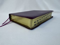 Companion Bible: King James Version, Burgundy, Bonded Leather FAST SHIP!!!