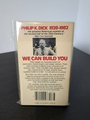 We Can Build You by Philip K. Dick DAW Paperback