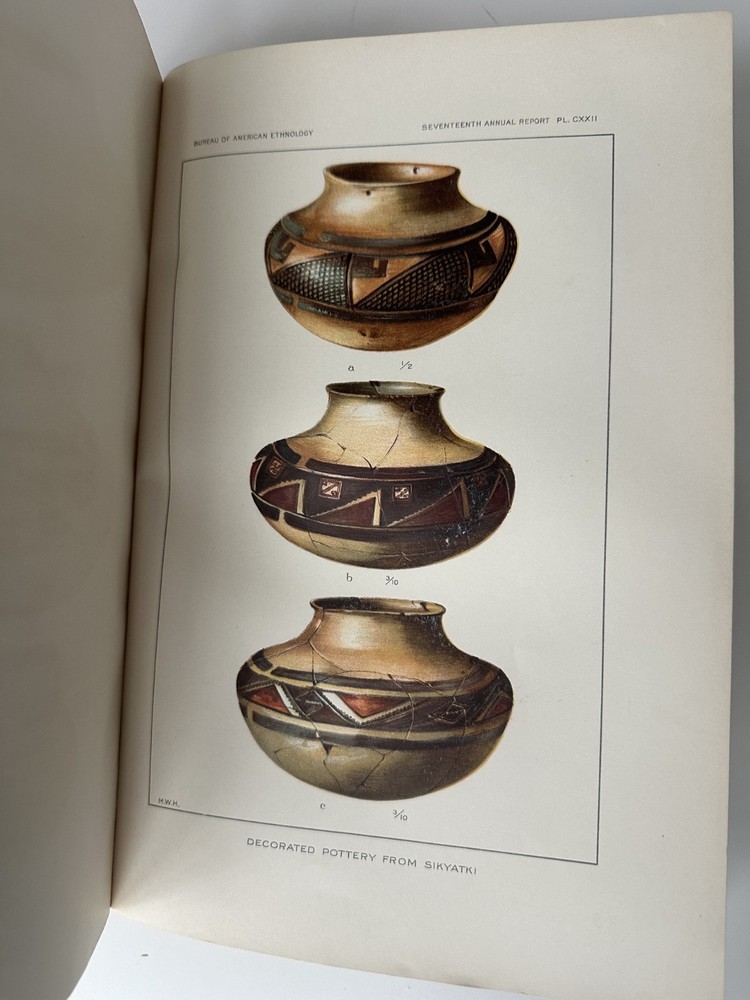 17th Annual Report BUREAU AMERICAN ETHNOLOGY Part 2 Smithsonian Hopi Navajo 1898