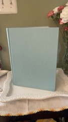 Hardcover Book Inside Bridgerton by Shonda Rhimes and Betsy Beers Blue tablebook