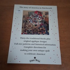 Riches of Glory Deborah Gordon First Star An American Sampler Quilt 4th July PB