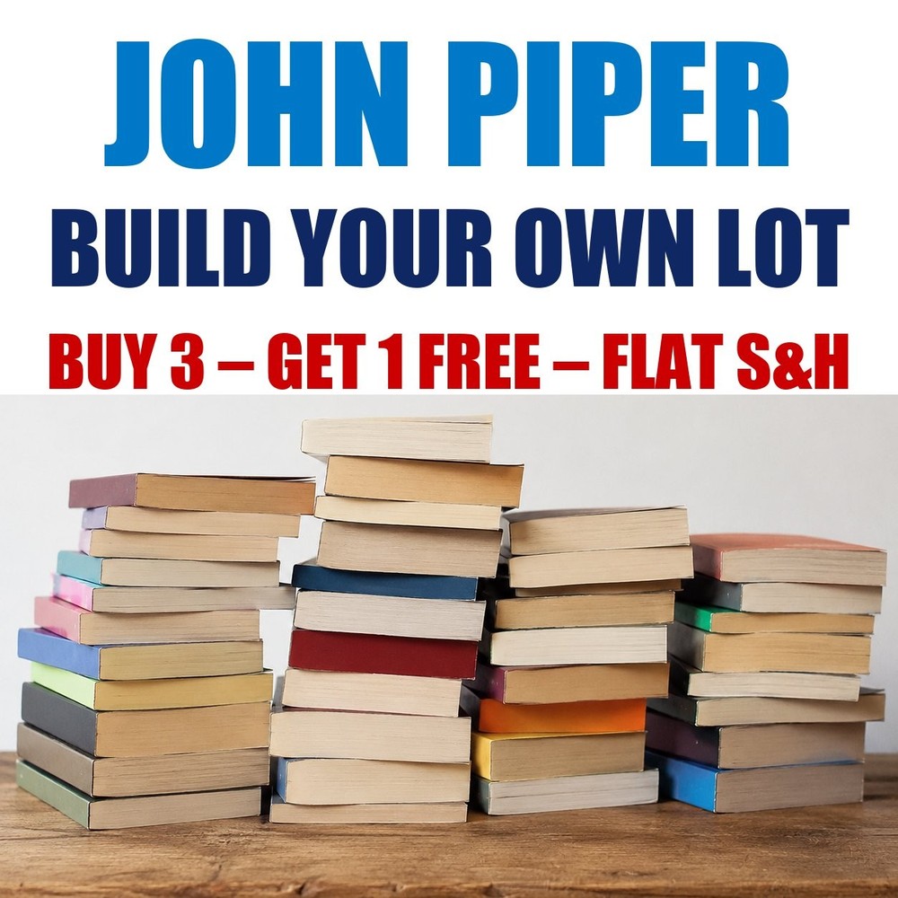 John Piper Paperback Books – Build Your Own Book Lot – Flat Shipping
