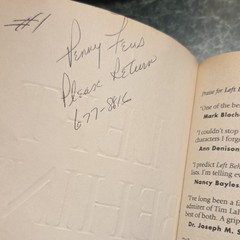 Tim LaHaye & Jerry B. Jenkins Left Behind PB Softcover Inscribed 1995