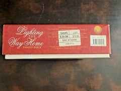 Large 11.5″ Holy Bible NKJV Thomas Kinkade Lighting the Way Home Bonded Leather