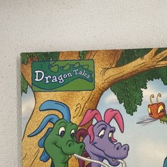 Vintage Dragon Tales Dragon Days Coloring Activity Book Y2K