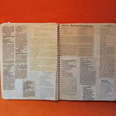 VTG My Recipes CookBook with Handwritten Recipes and Clippings approx 112 pages