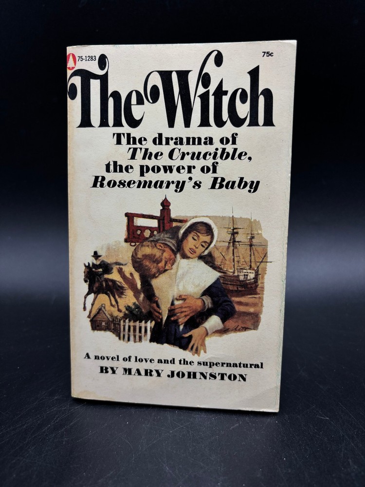 Mary Johnston THE WITCH vintage 1970s PB